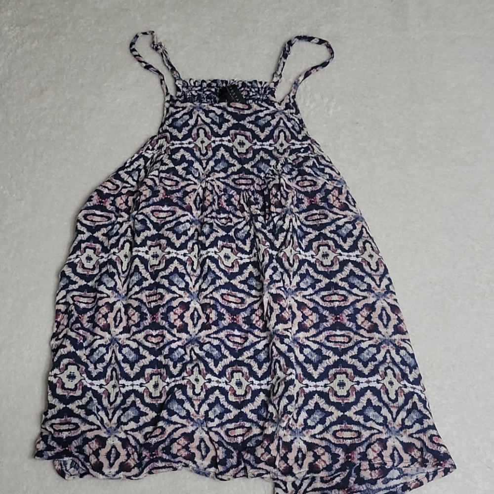 Aeropostale Tribal Print Flowly Tank Top